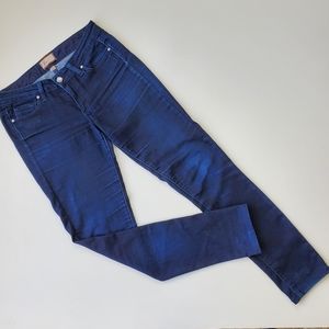 Paige Peg Skinny Dark wash denim jeans